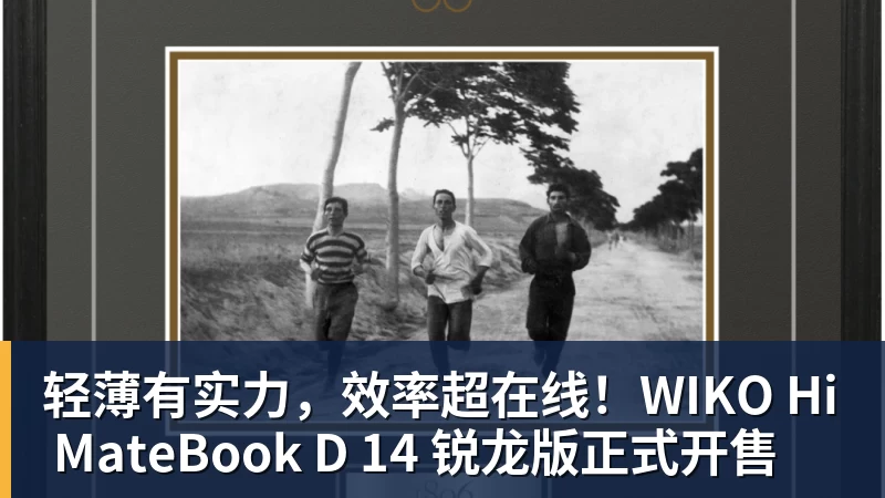 轻薄有实力，效率超在线！WIKO Hi MateBook D 14 锐龙版正式开售